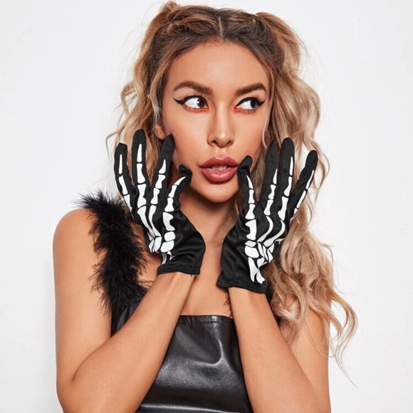 💀 Skeleton Bone Gloves 🦴 - Picture 10 of 10